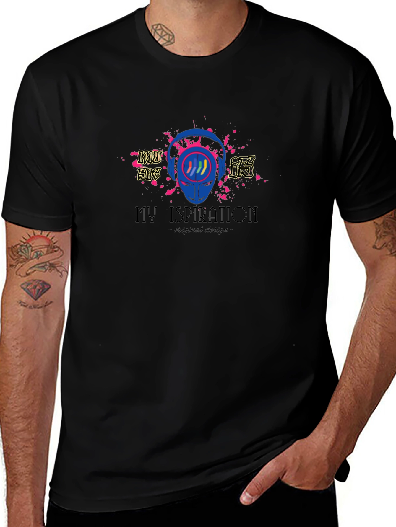 My Inspiration Music Graphic T-Shirt