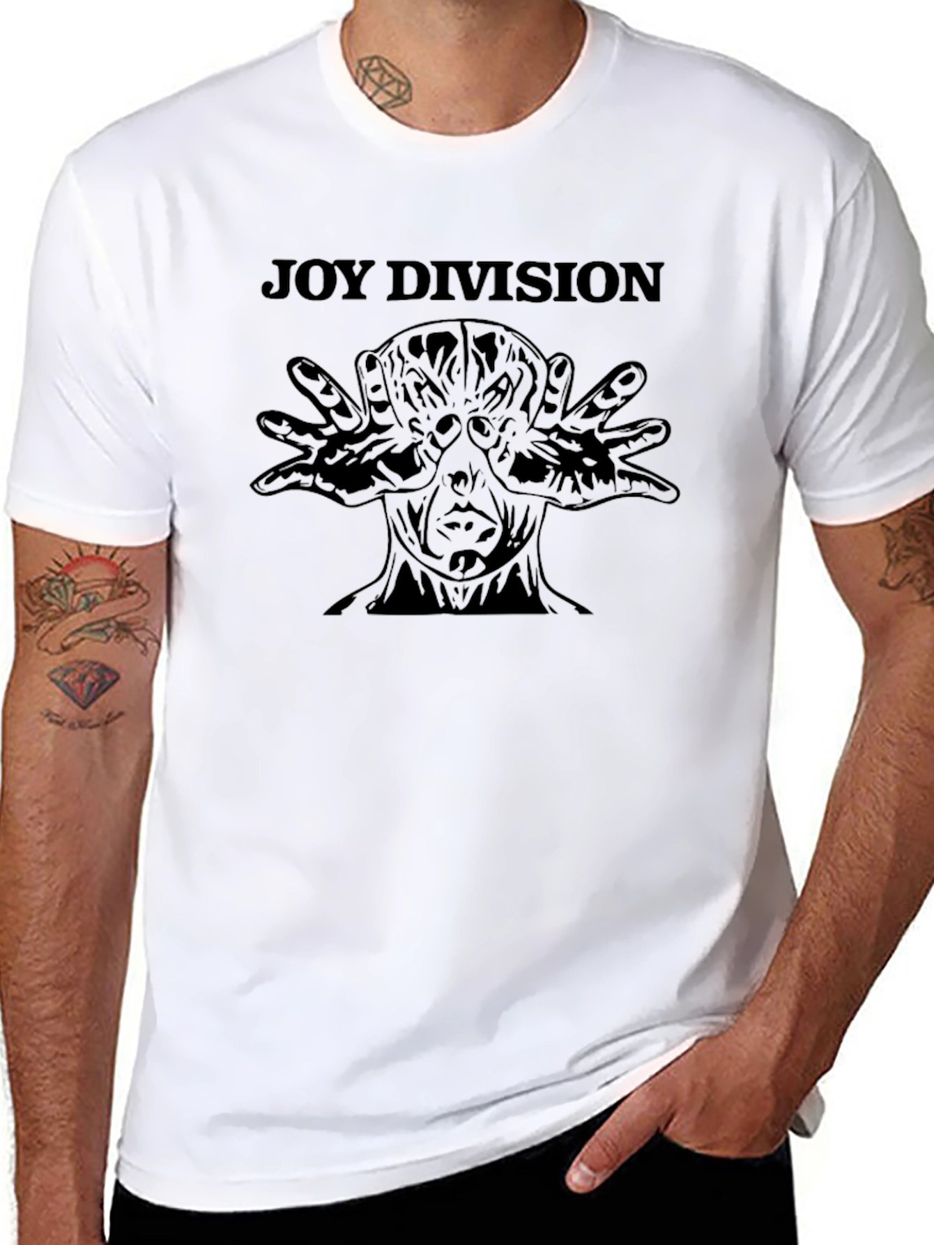 Joy Division Black Graphic T-Shirt - Eye See You