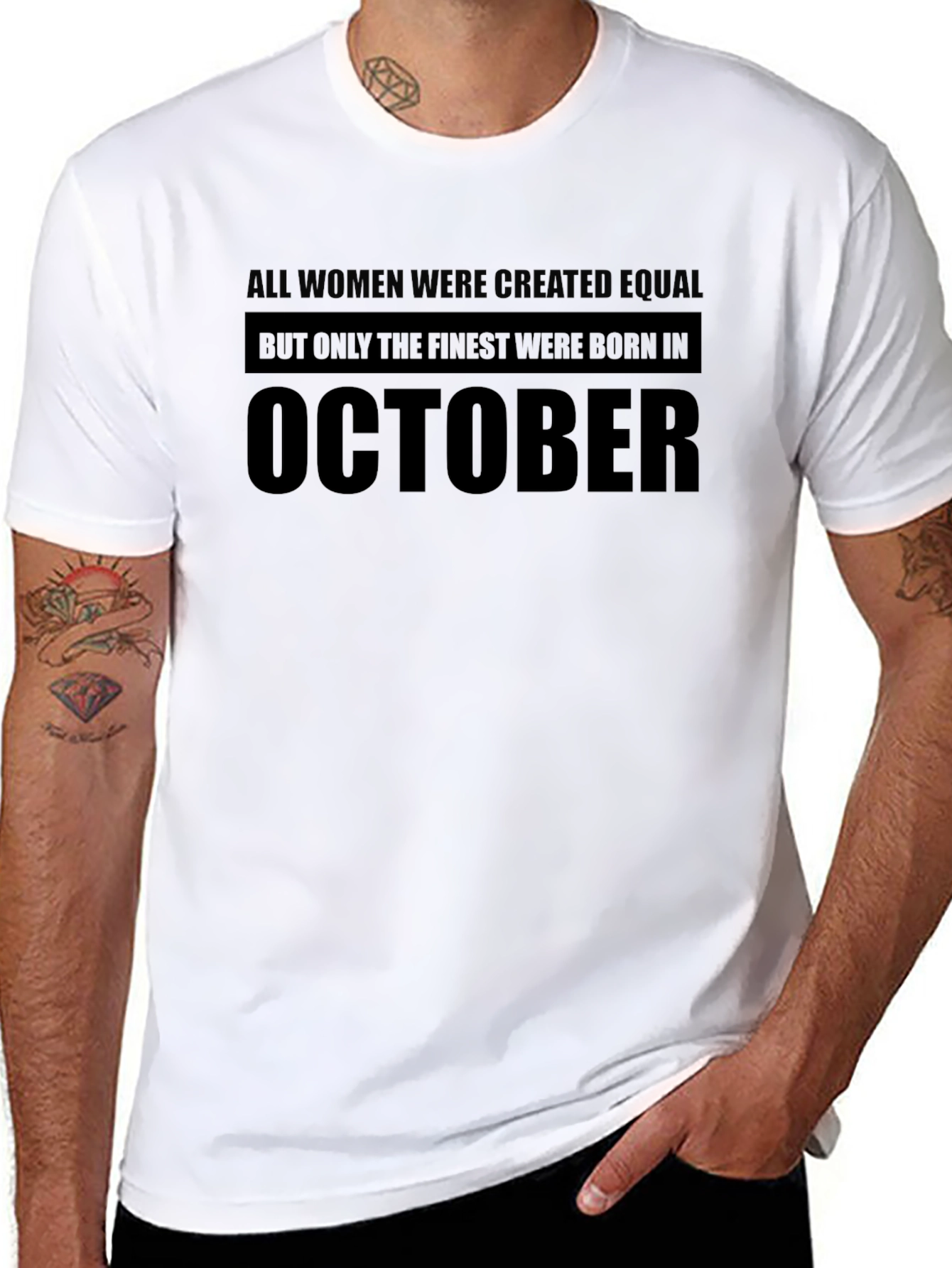 October Womens T-Shirt - Finest Born