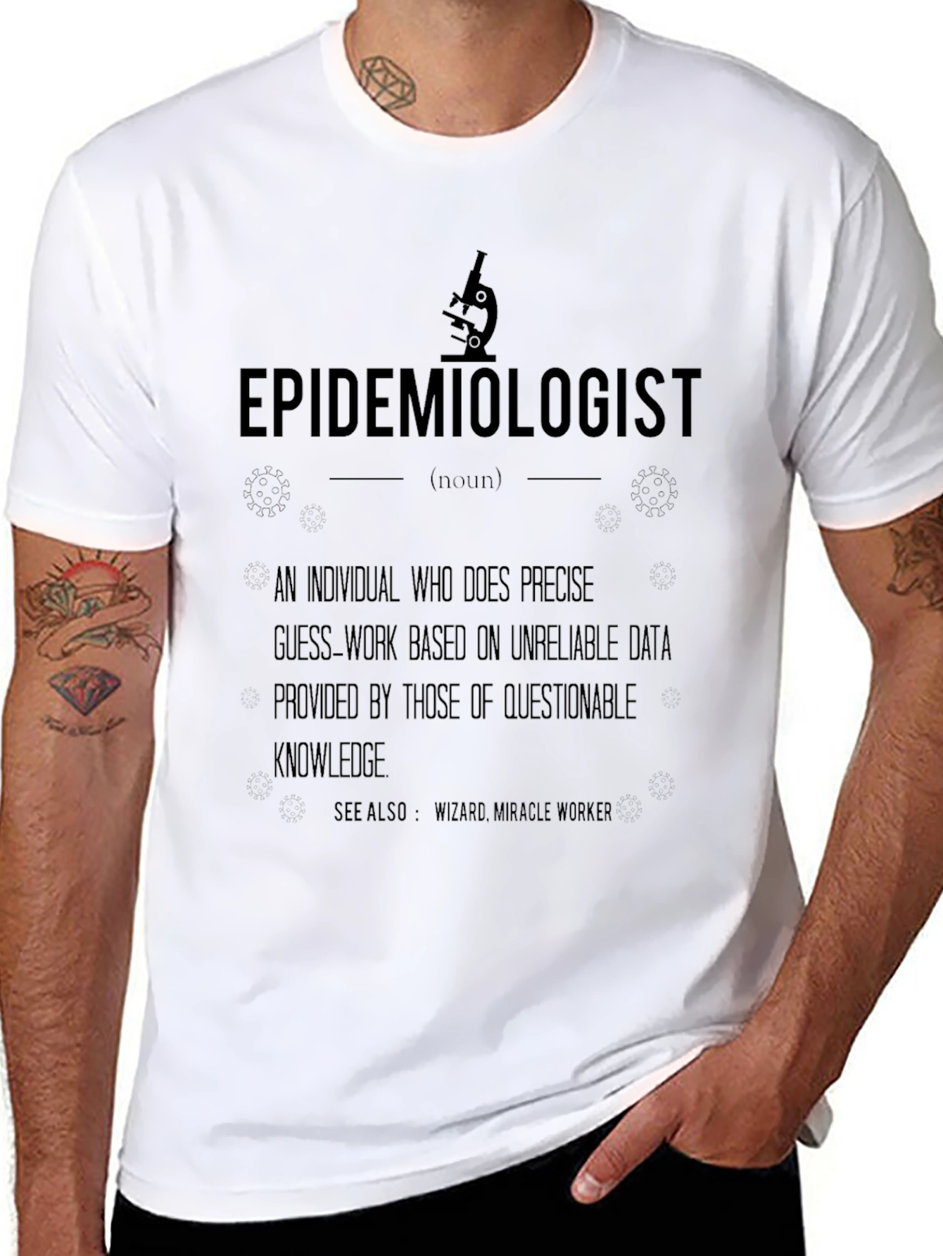 Epidemiologist Definition Graphic T-Shirt