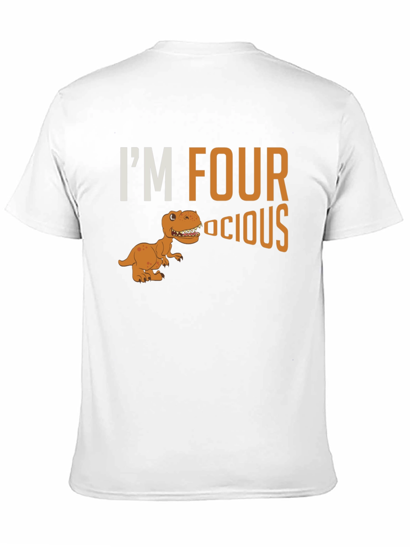 Four-ocious Dino T-Shirt