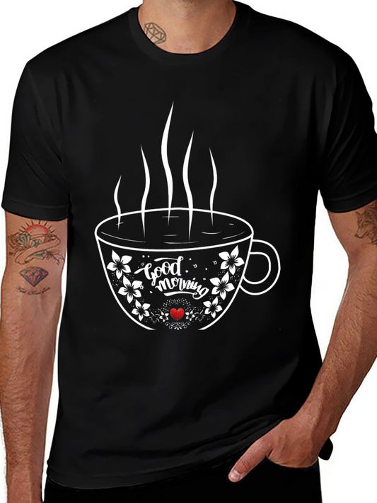Good Morning Coffee Cup T-Shirt