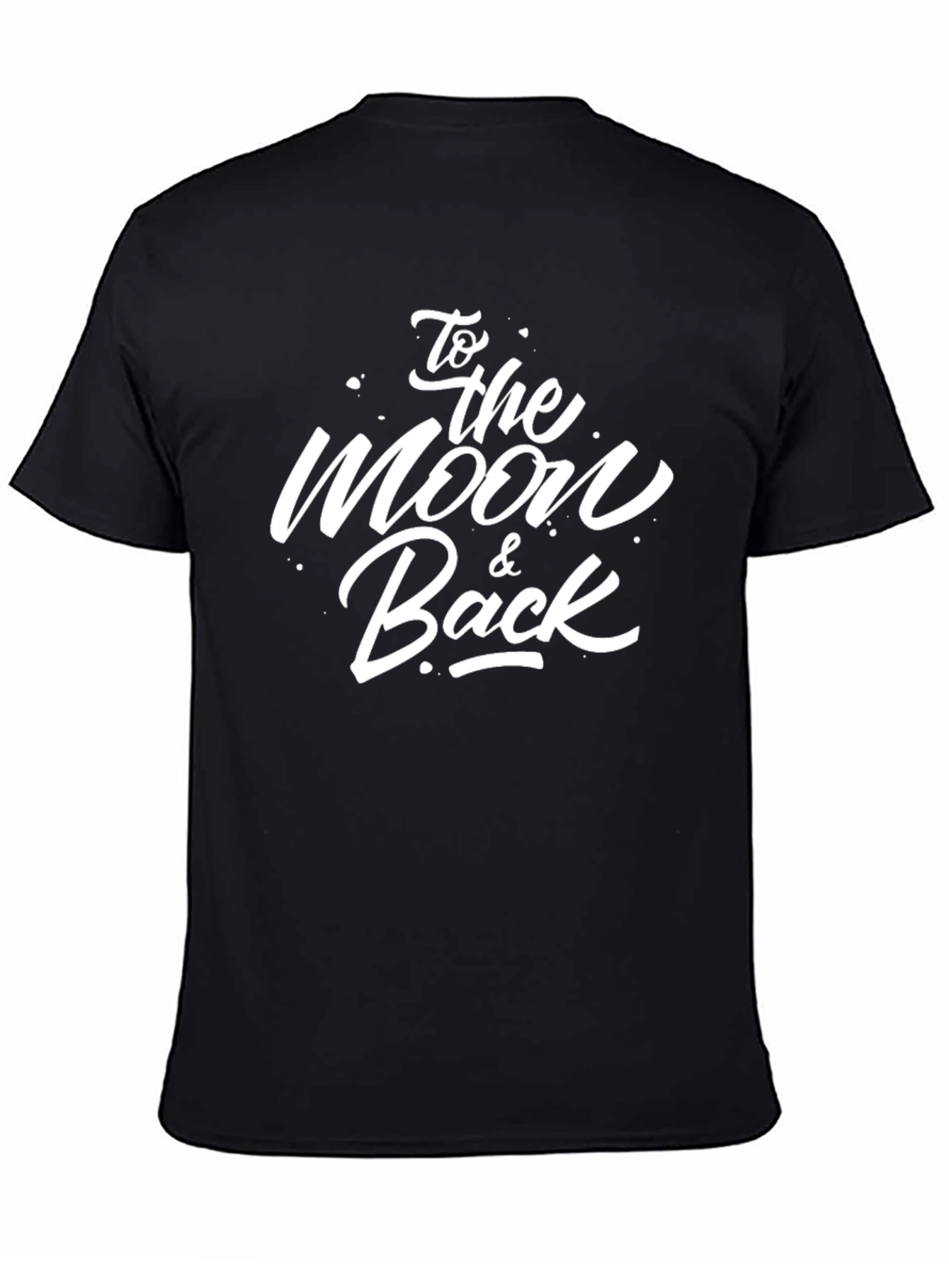 To The Moon & Back Graphic Tee - Black