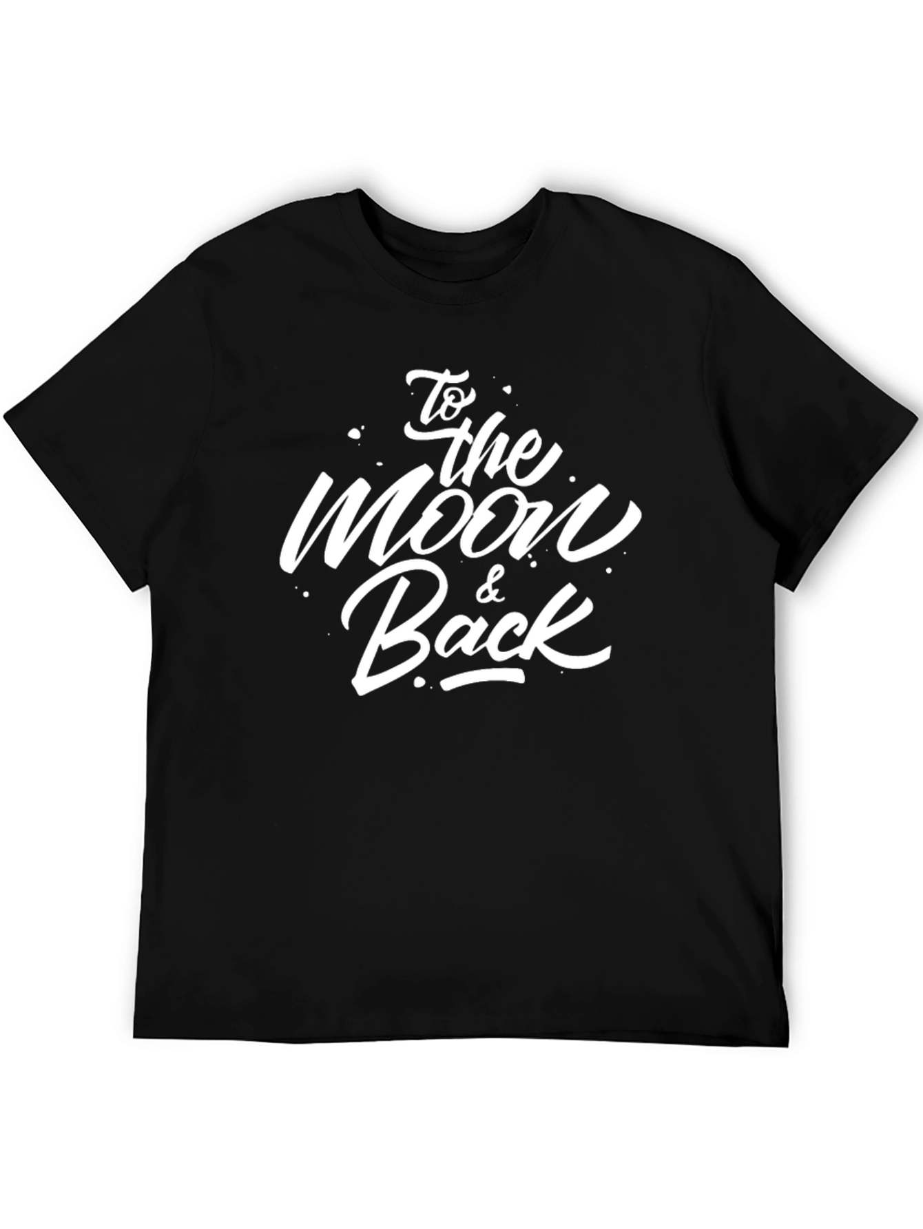 To The Moon & Back Graphic Tee - Black