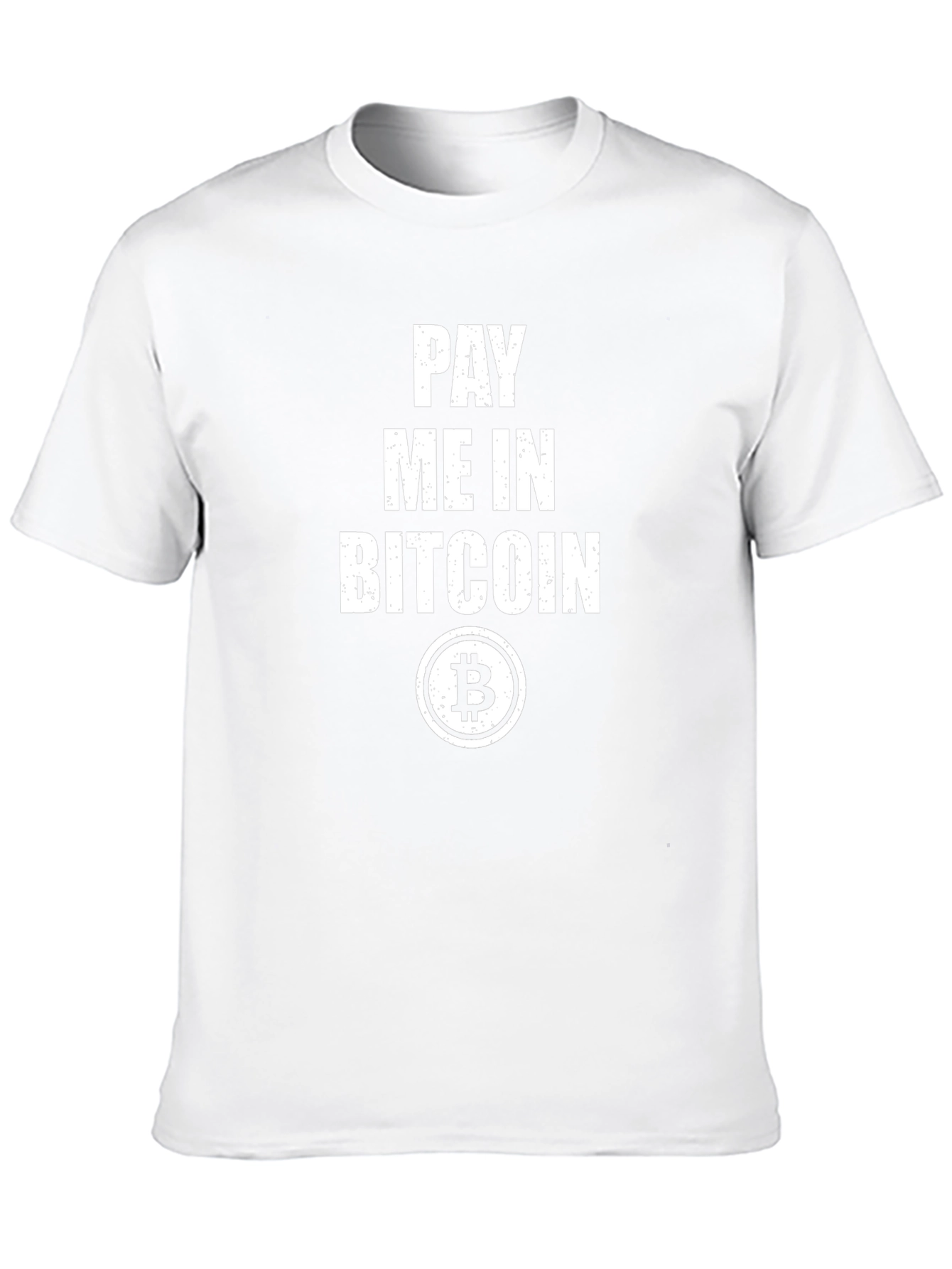 Pay Me in Bitcoin Black T-Shirt