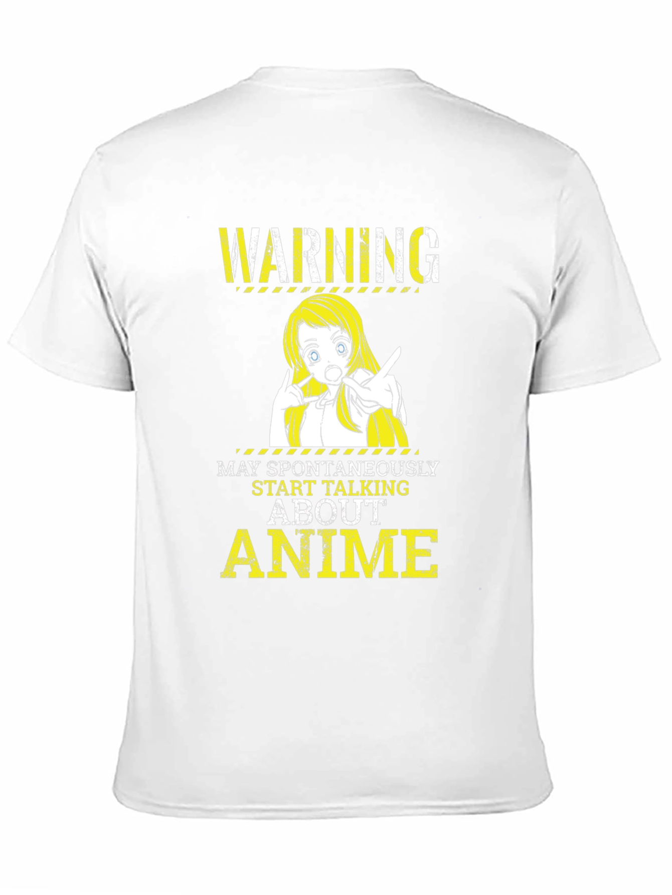 Anime Warning T-Shirt - Spontaneous Talking May Occur!