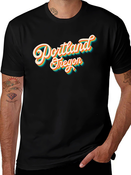 Retro Portland Oregon Graphic Tee