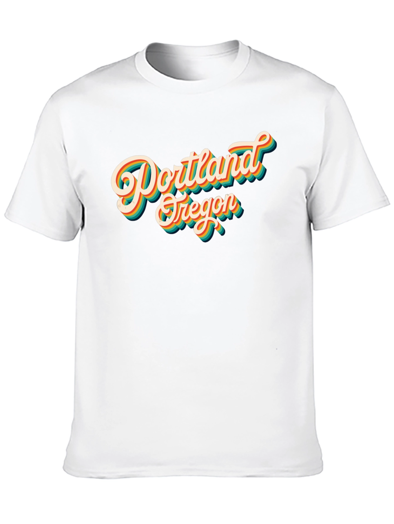 Retro Portland Oregon Graphic Tee