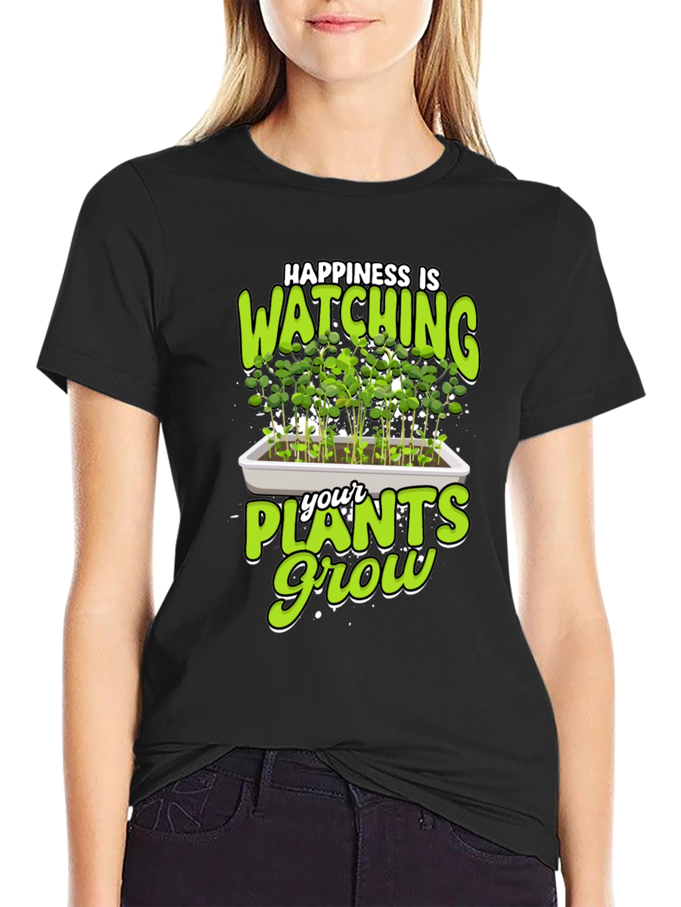 Happiness is Watching Plants Grow T-Shirt