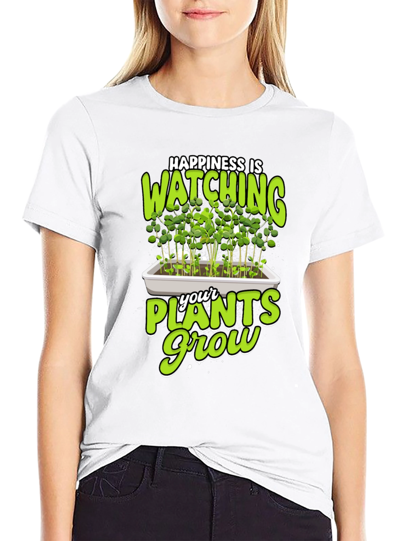 Happiness is Watching Plants Grow T-Shirt