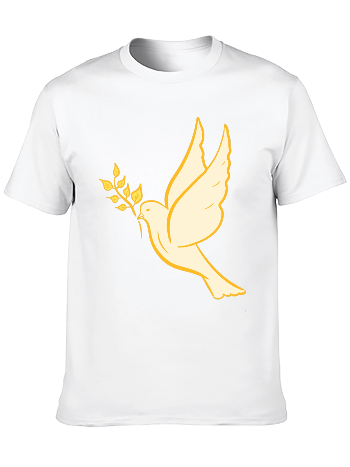 Dove Olive Branch Graphic Tee - Black