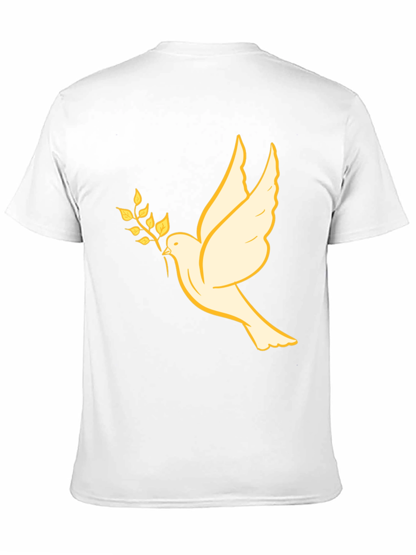 Dove Olive Branch Graphic Tee - Black