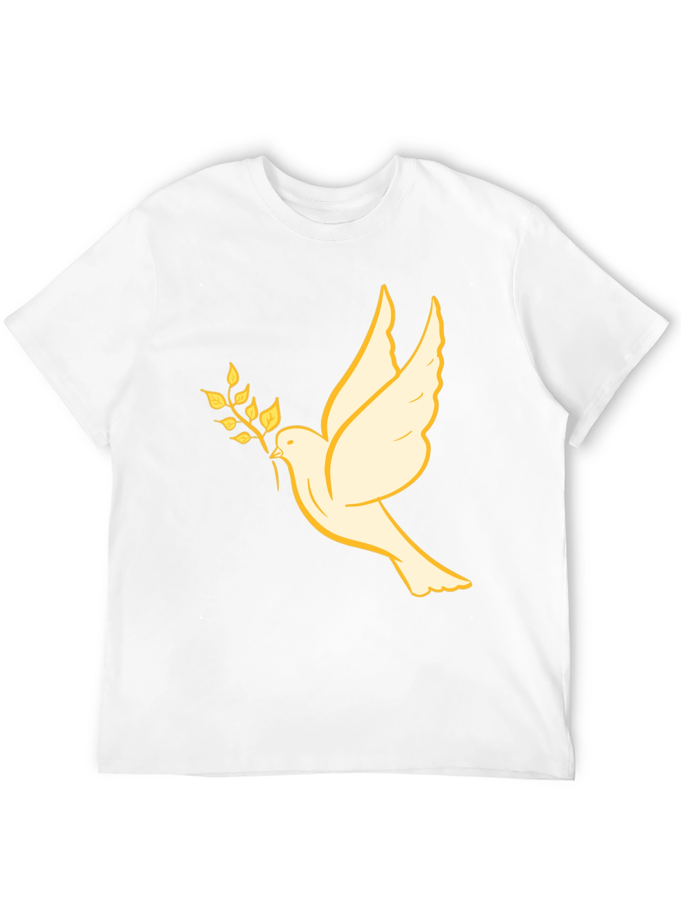 Dove Olive Branch Graphic Tee - Black