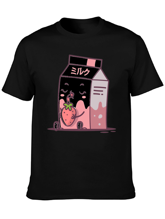 Kawaii Strawberry Milk T-Shirt