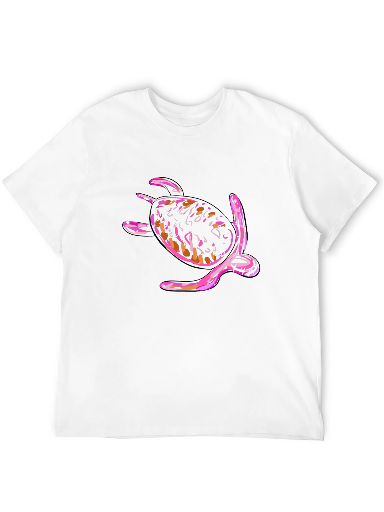Turtle Graphic Black T-Shirt