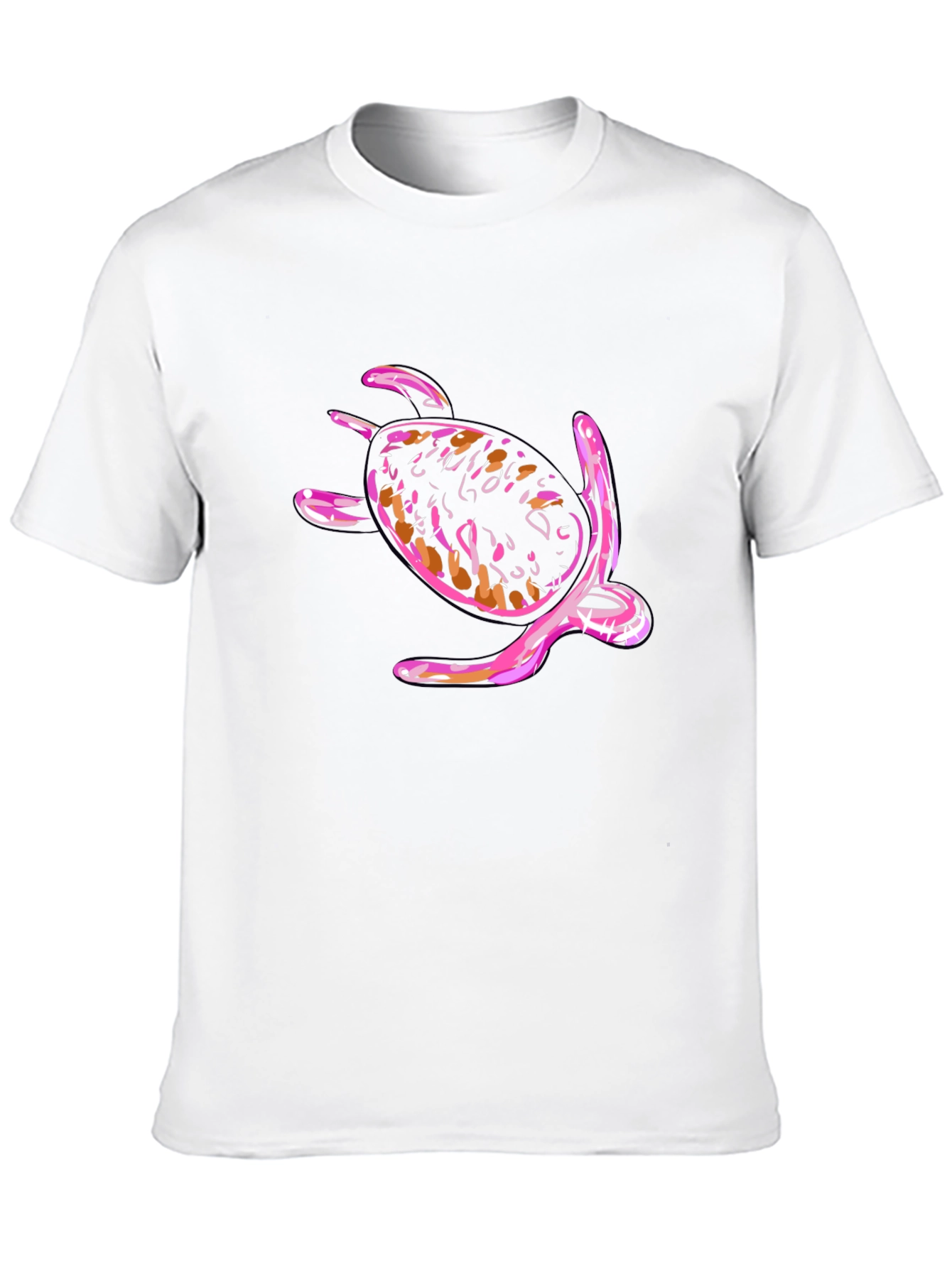 Turtle Graphic Black T-Shirt