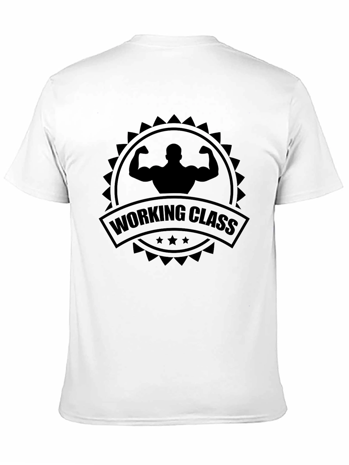 Working Class Graphic Tee - Bodybuilder Design
