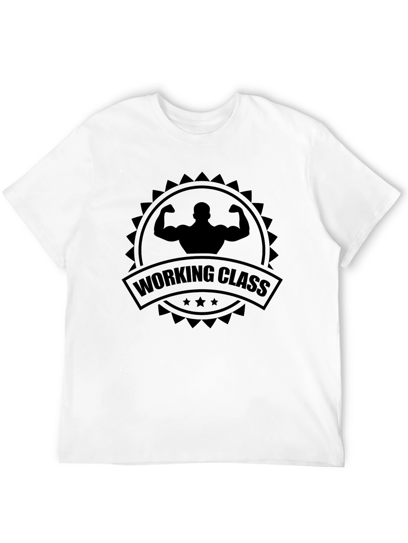 Working Class Graphic Tee - Bodybuilder Design
