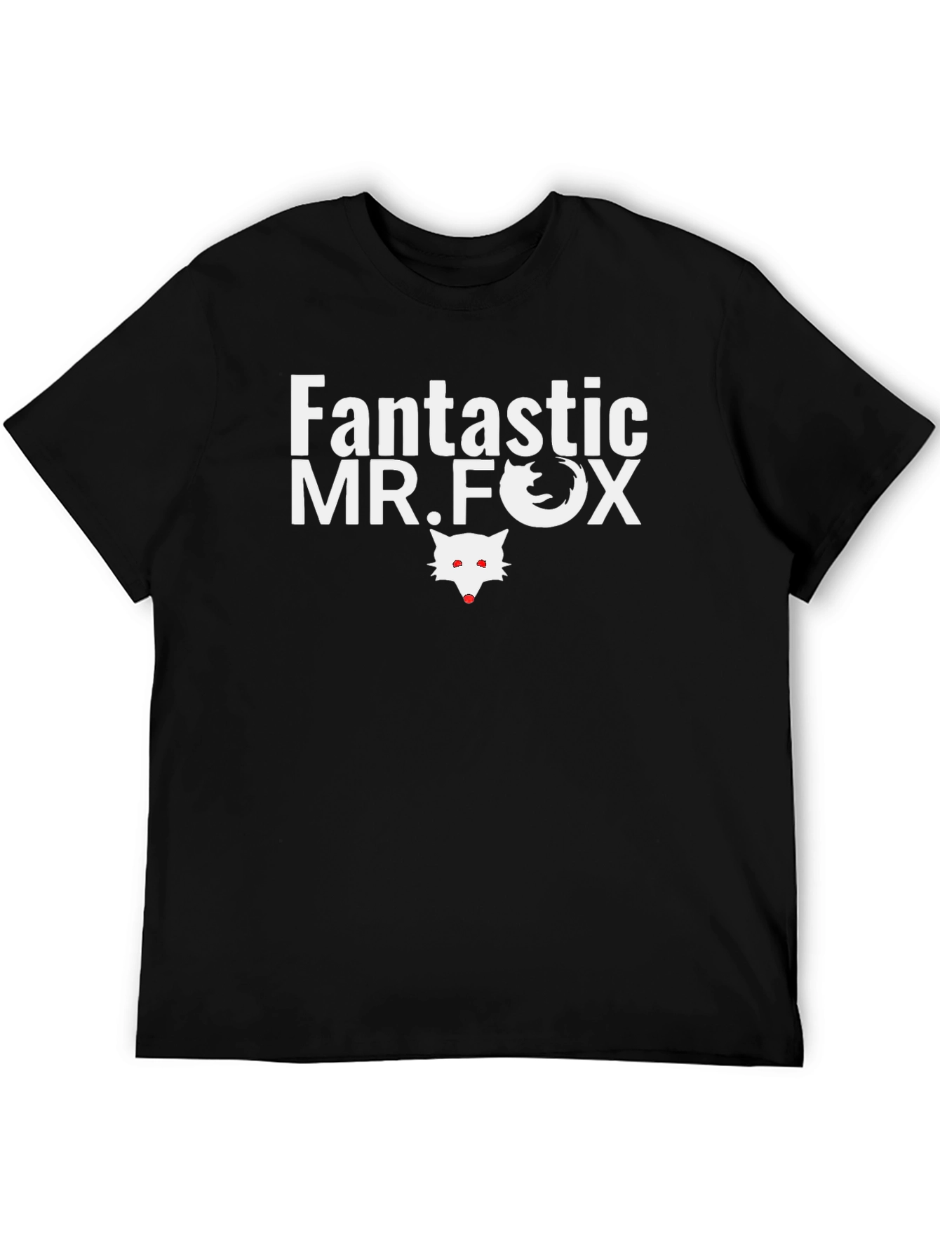 Fantastic Mr. Fox Graphic T-Shirt - Black
