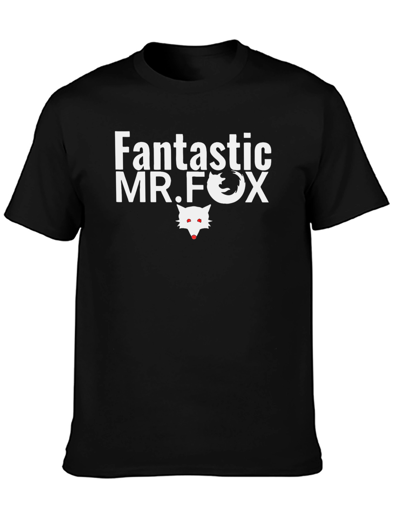 Fantastic Mr. Fox Graphic T-Shirt - Black