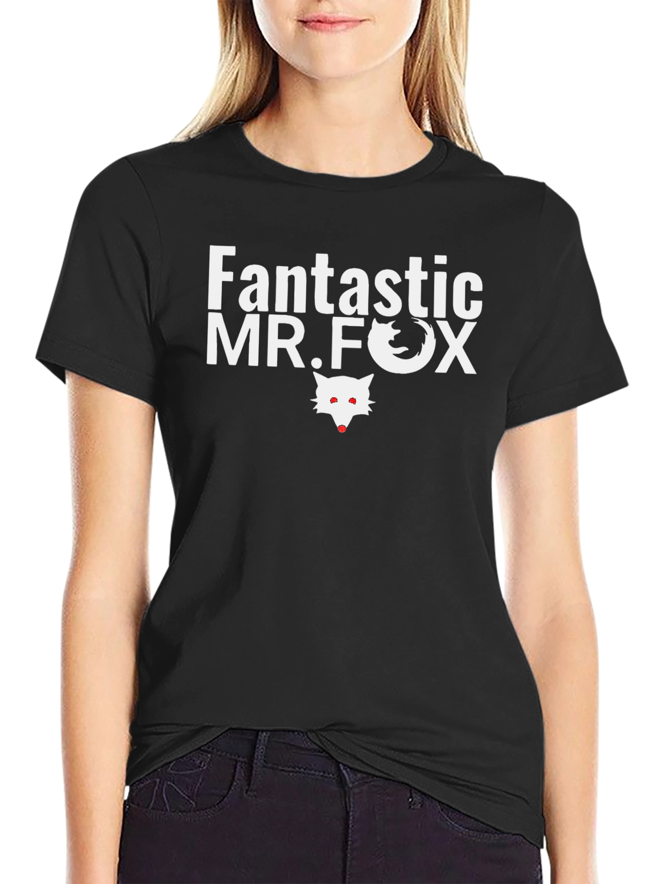 Fantastic Mr. Fox Graphic T-Shirt - Black