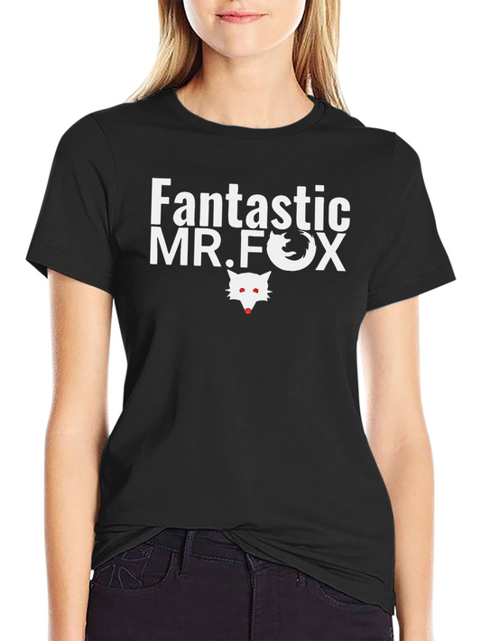 Fantastic Mr. Fox Graphic T-Shirt - Black