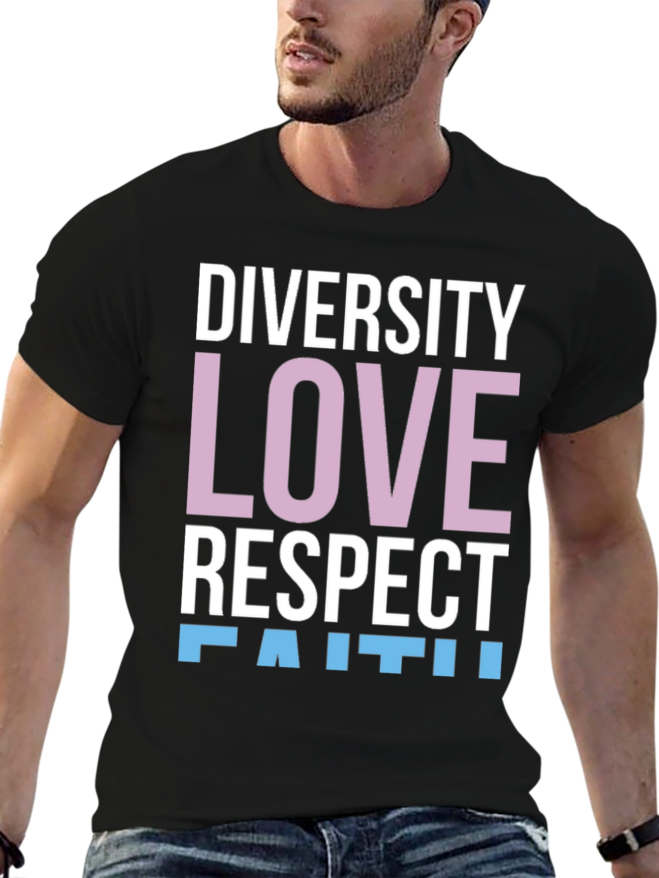 Diversity Love Respect Faith T-Shirt