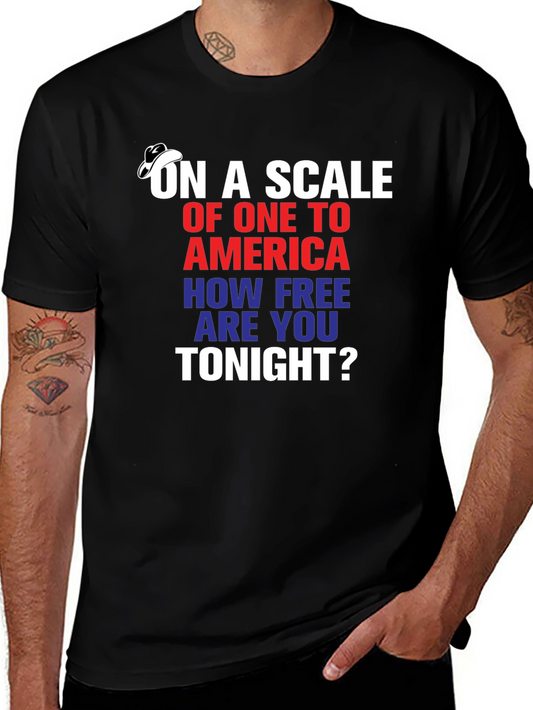 America Freedom T-Shirt Patriotic USA Novelty