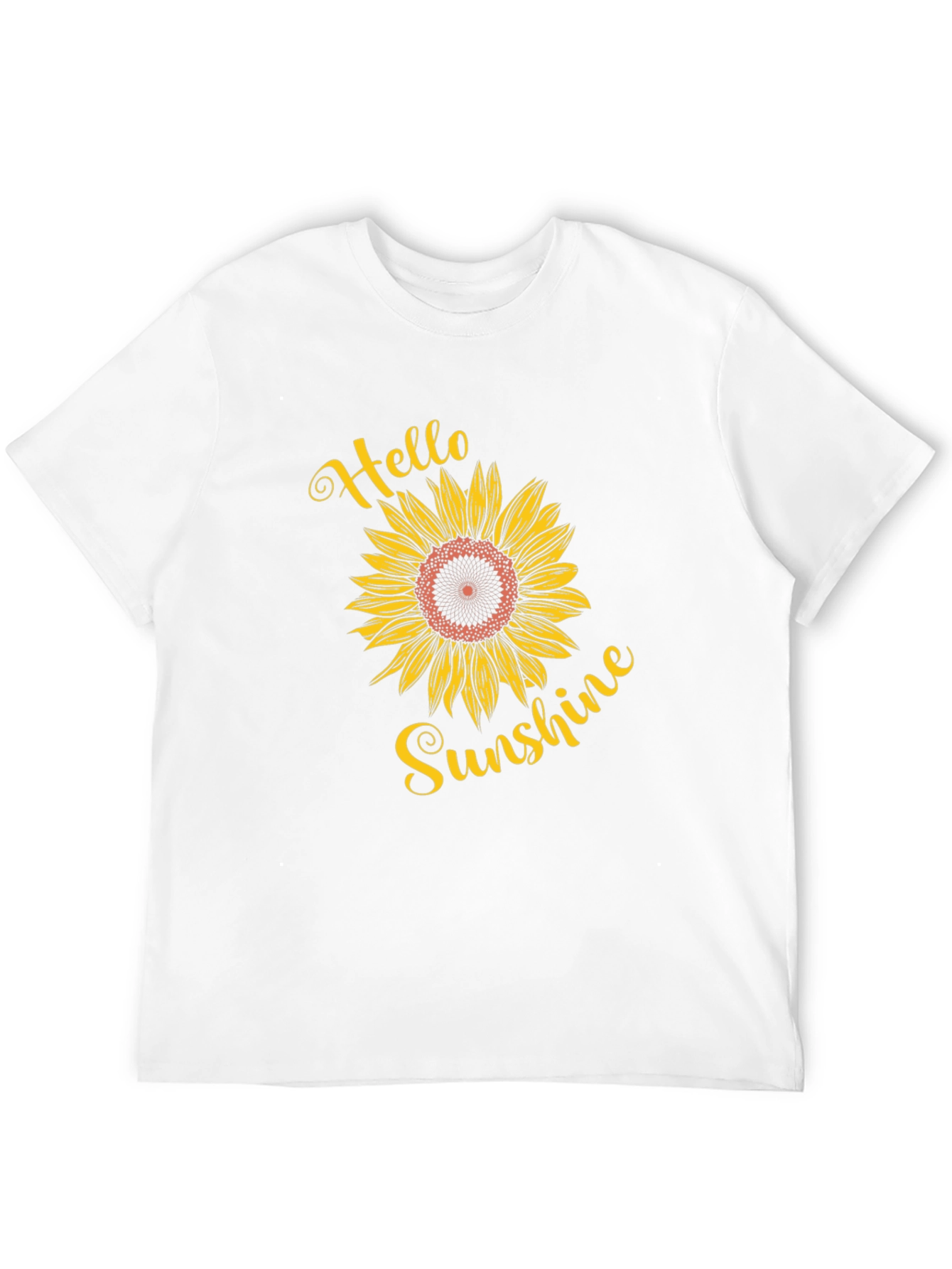 Hello Sunshine Sunflower Graphic Tee