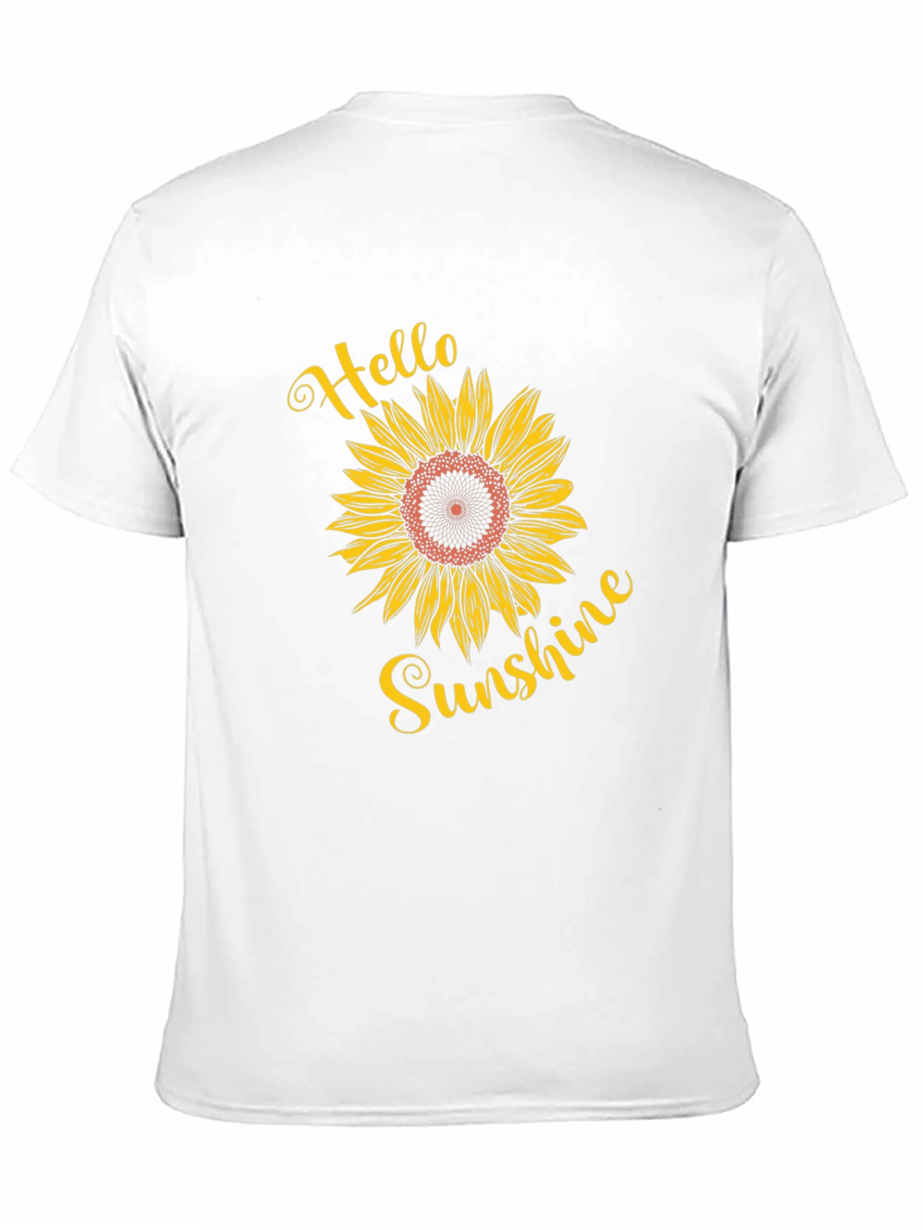 Hello Sunshine Sunflower Graphic Tee