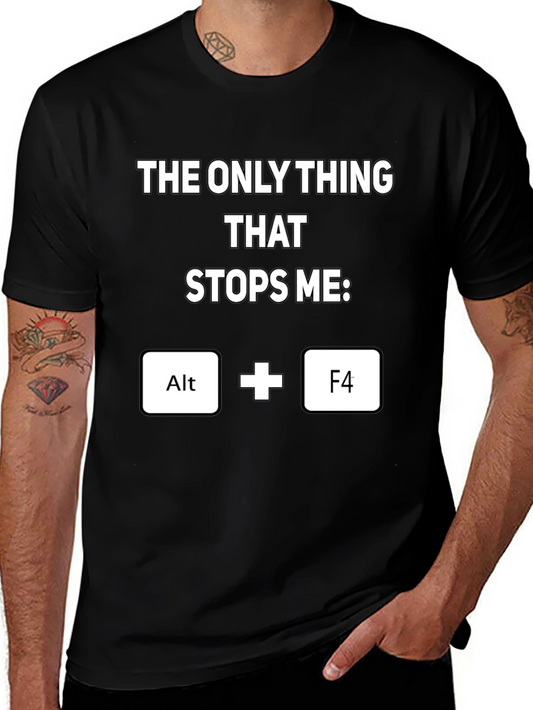 Alt + F4 Funny Programmer T-Shirt