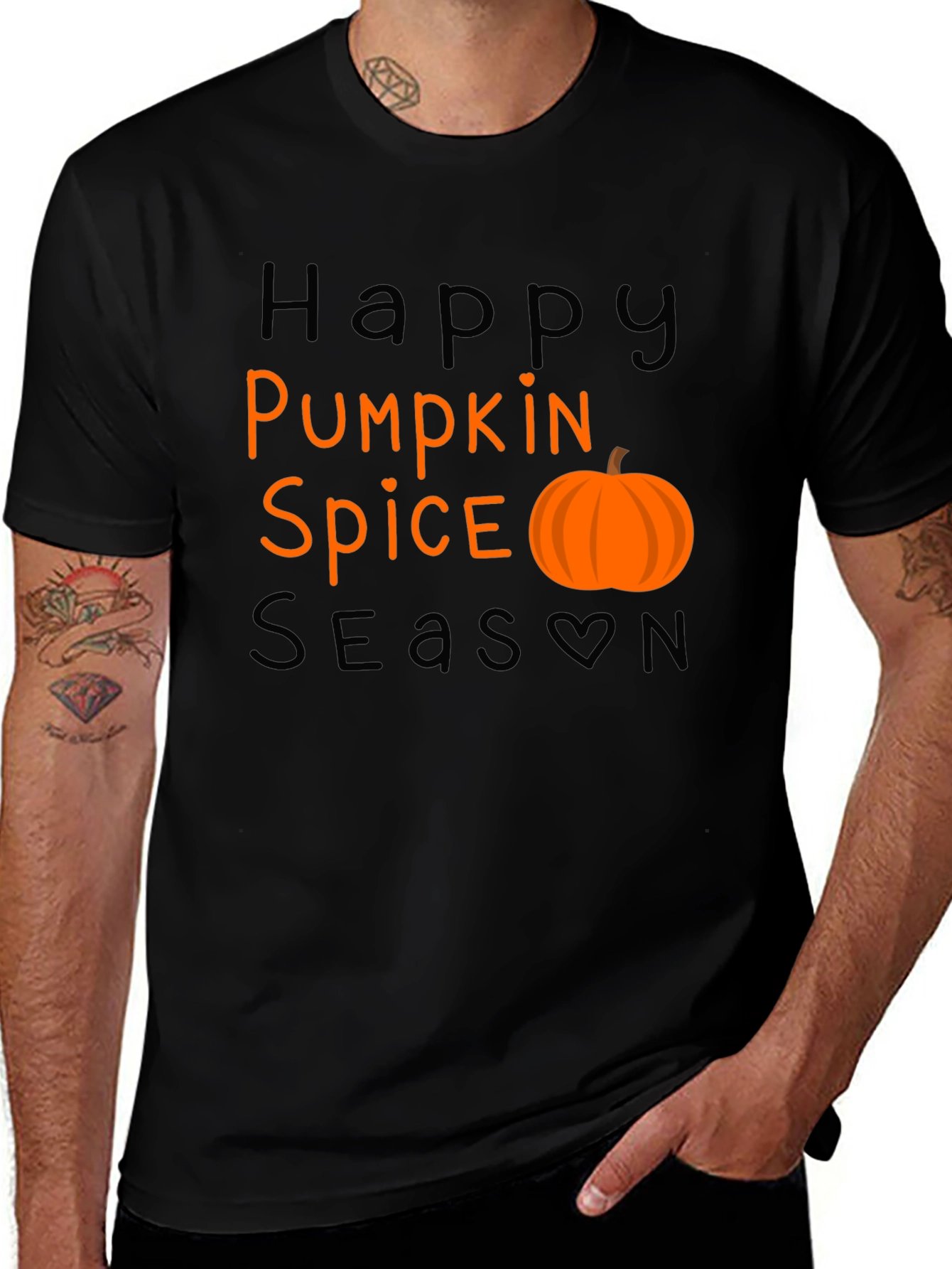 Happy Pumpkin Spice Season Graphic Tee