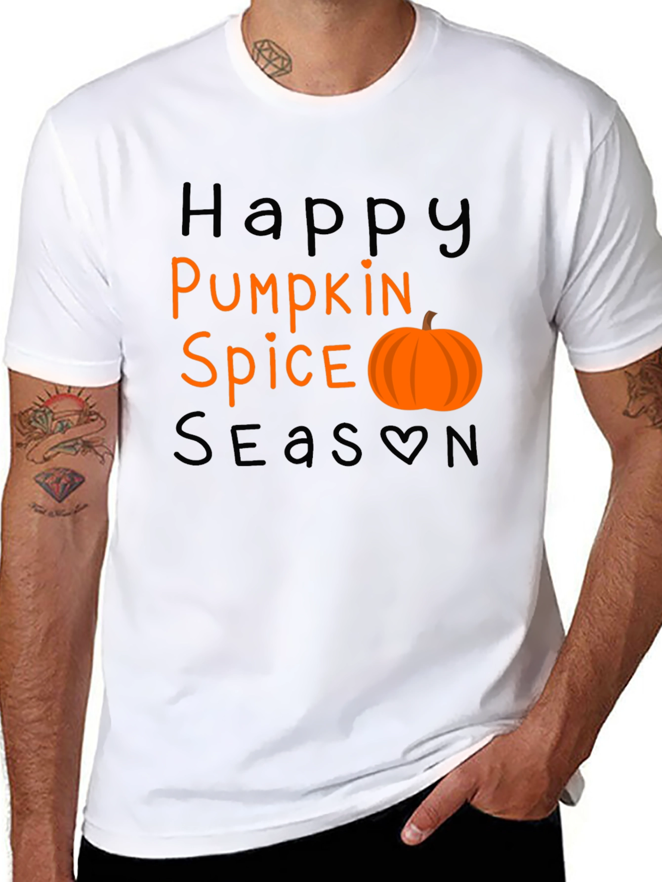 Happy Pumpkin Spice Season Graphic Tee