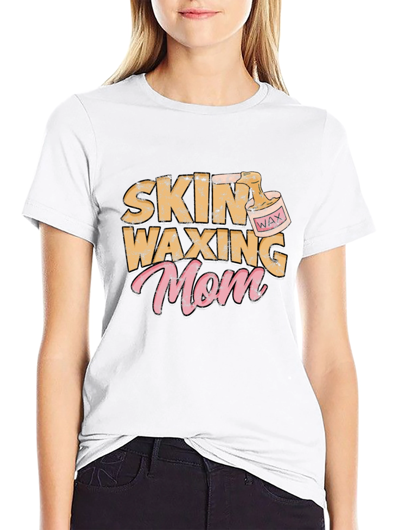 Skin Waxing Mom Graphic T-Shirt