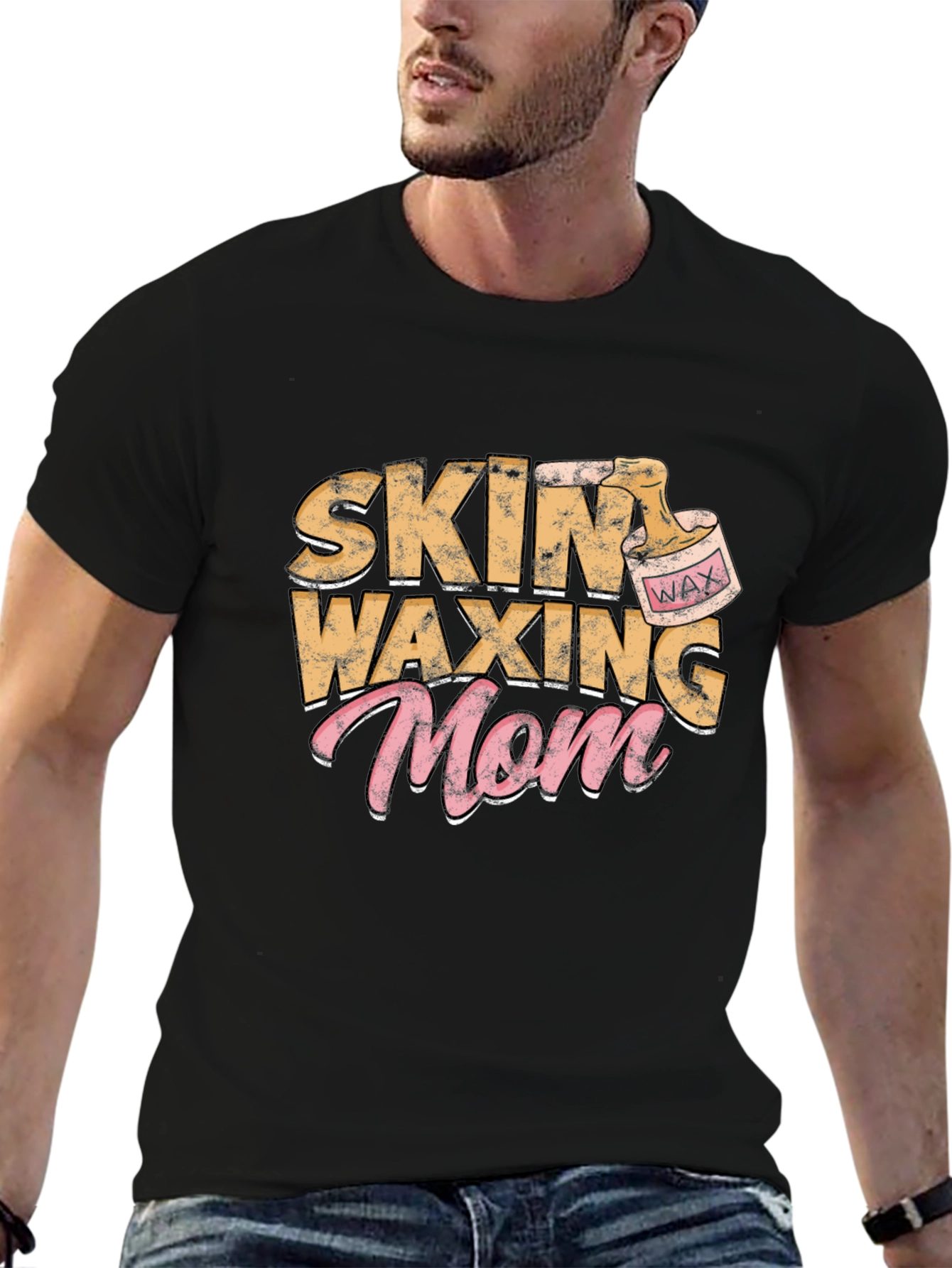 Skin Waxing Mom Graphic T-Shirt