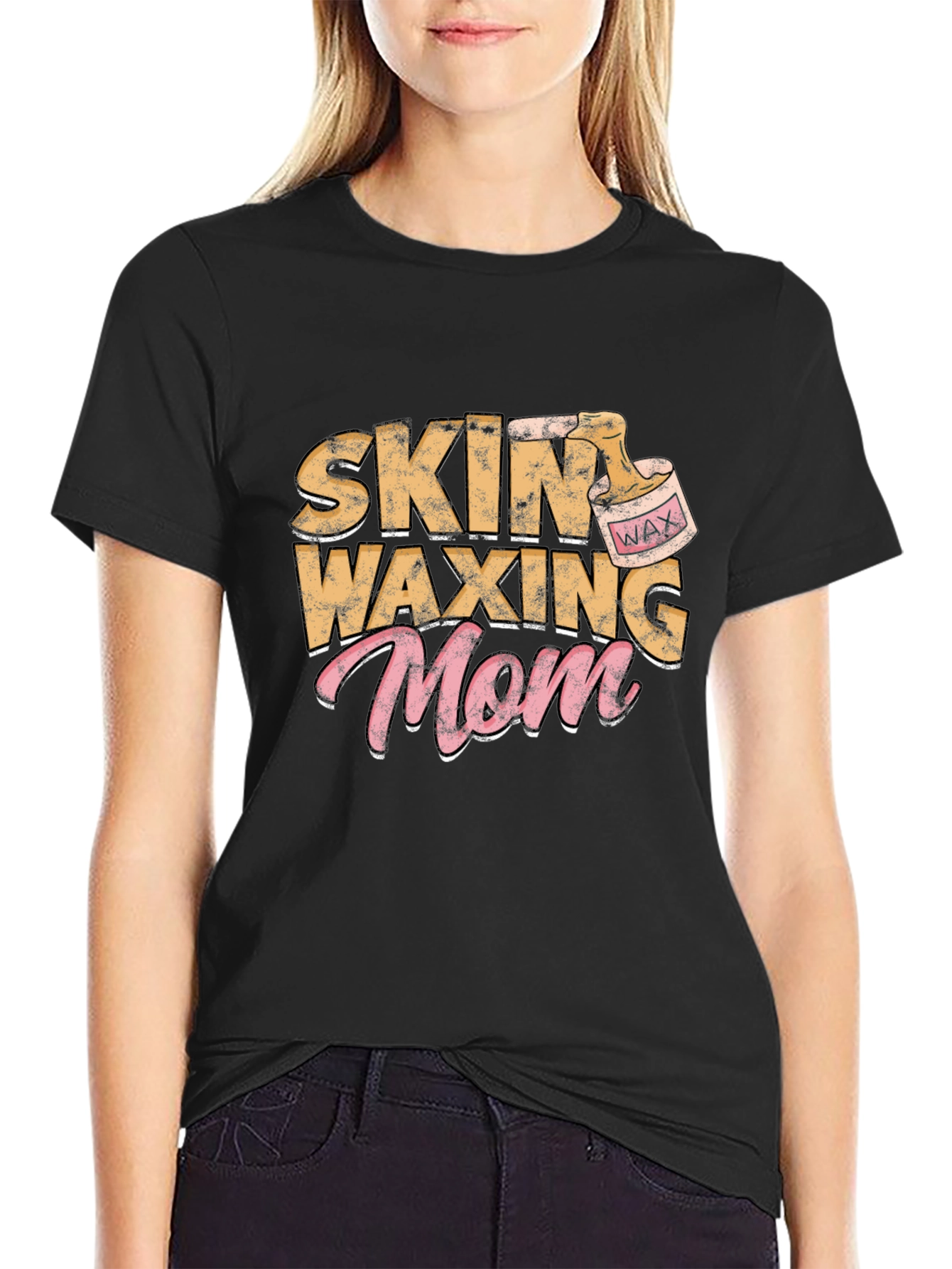 Skin Waxing Mom Graphic T-Shirt