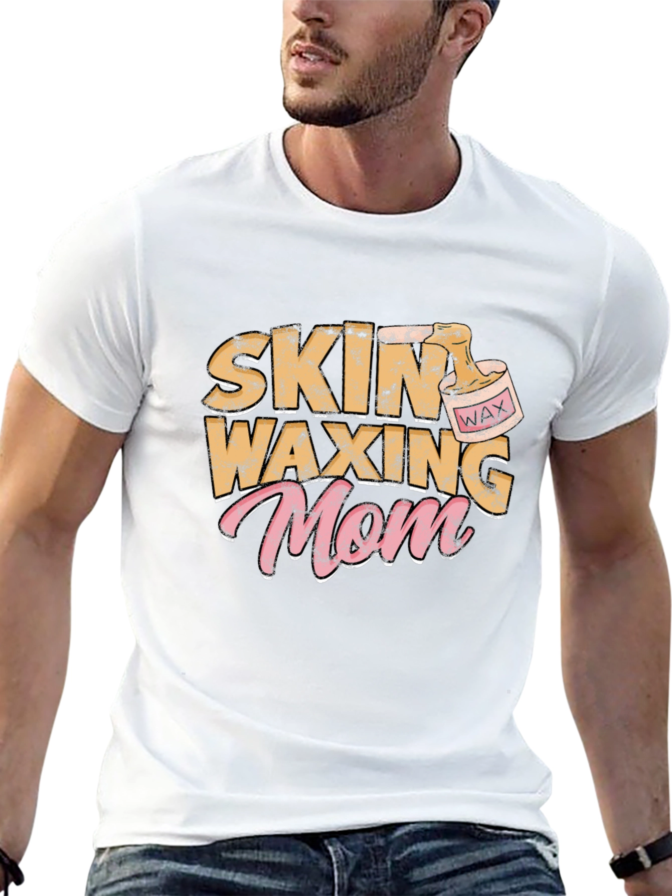 Skin Waxing Mom Graphic T-Shirt