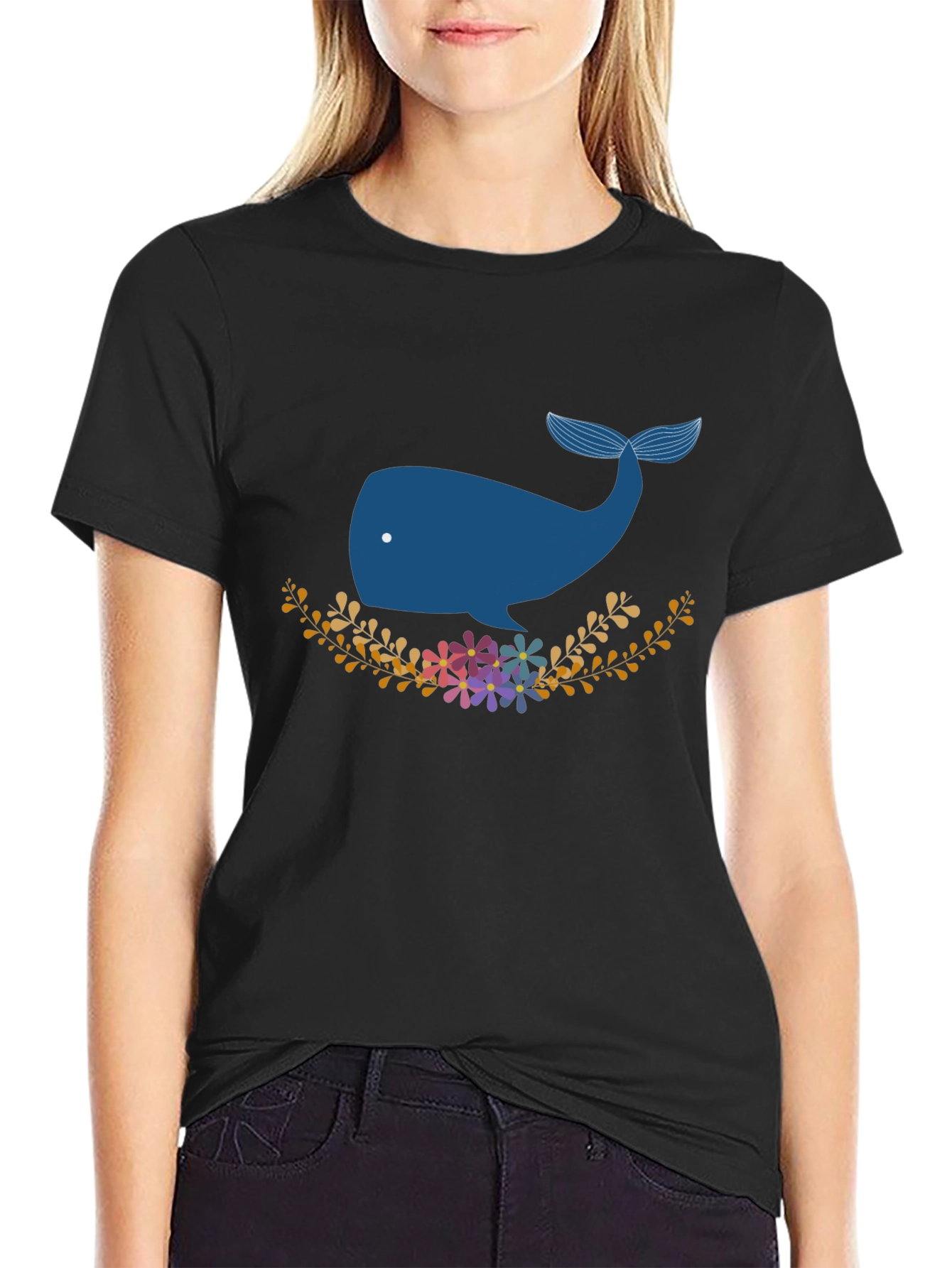 Whale Graphic T-Shirt - Stylish & Unique