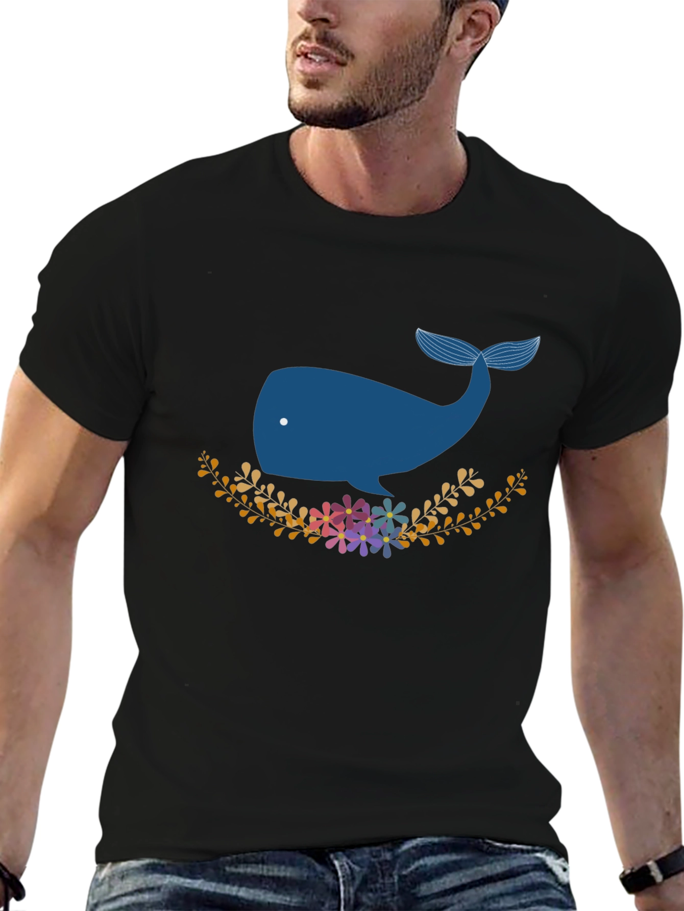 Whale Graphic T-Shirt - Stylish & Unique