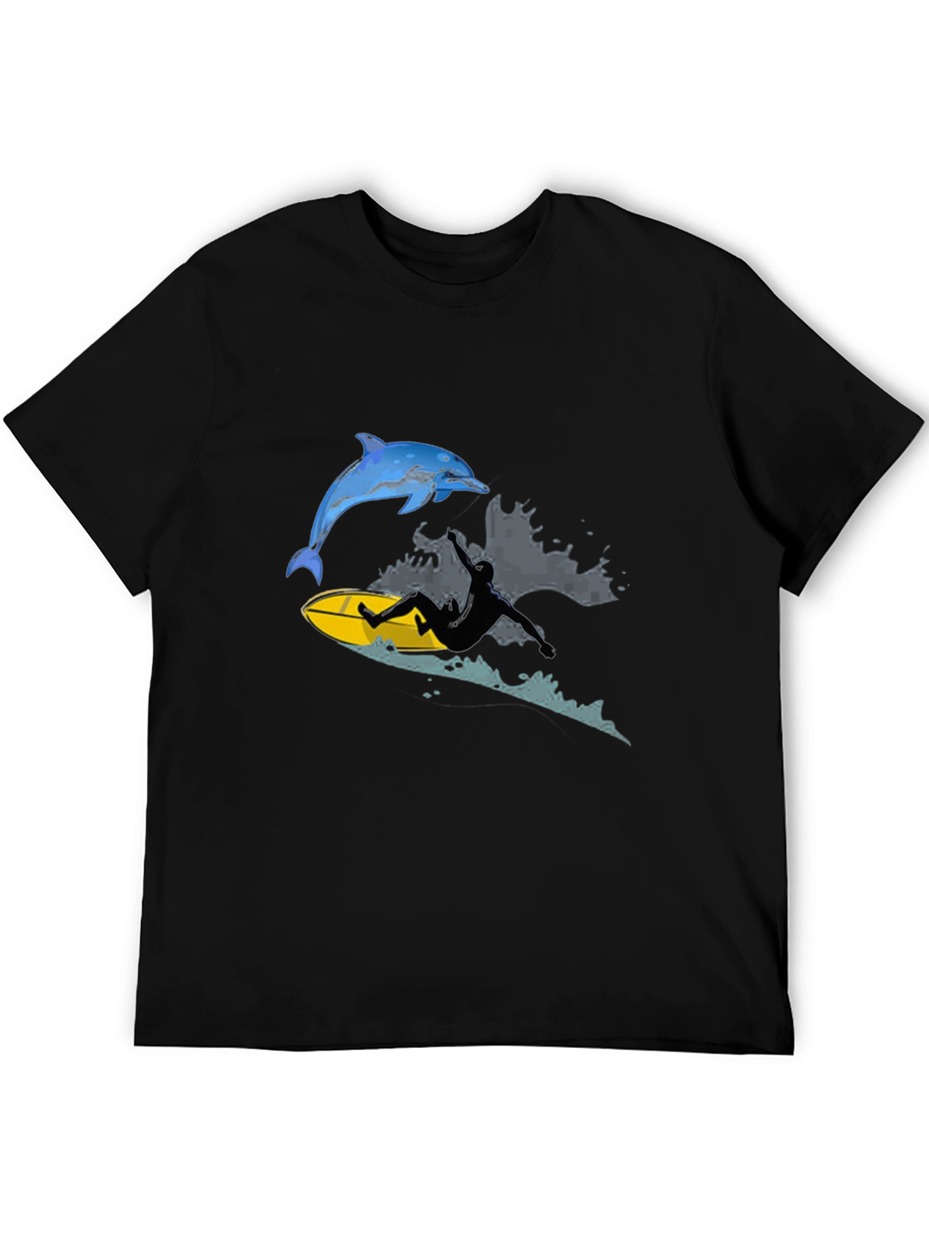 Surfing Dolphin Graphic Tee