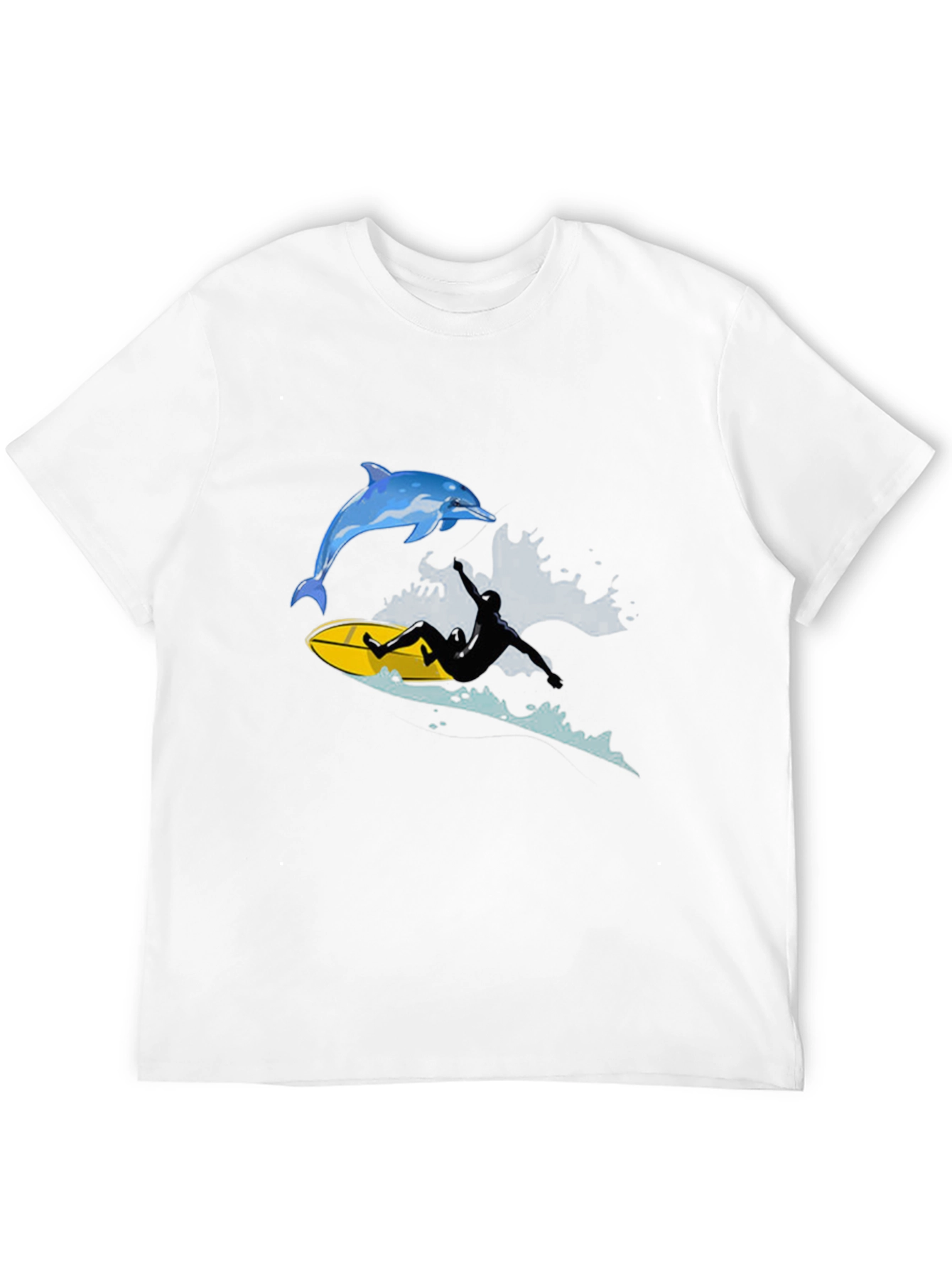 Surfing Dolphin Graphic Tee