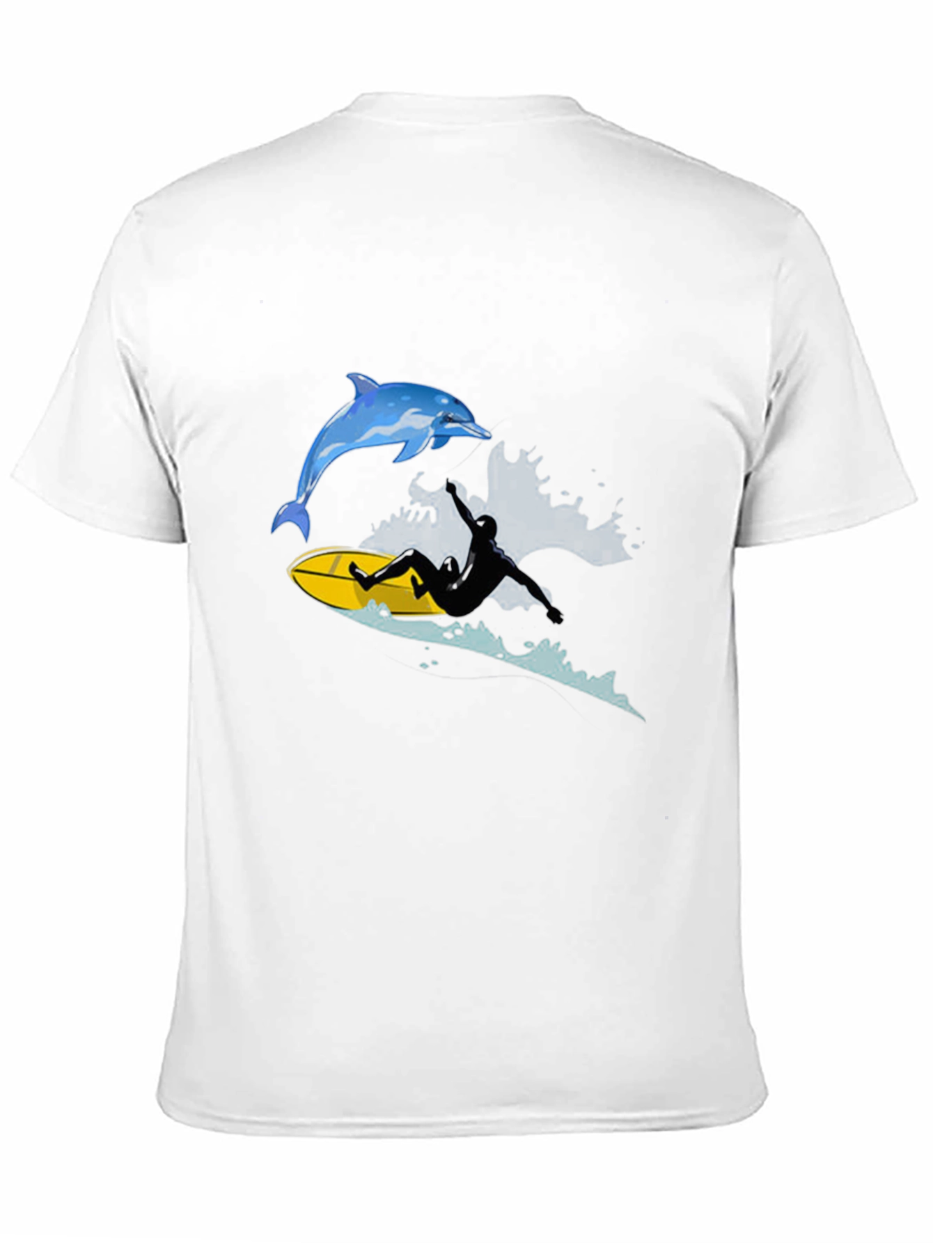 Surfing Dolphin Graphic Tee