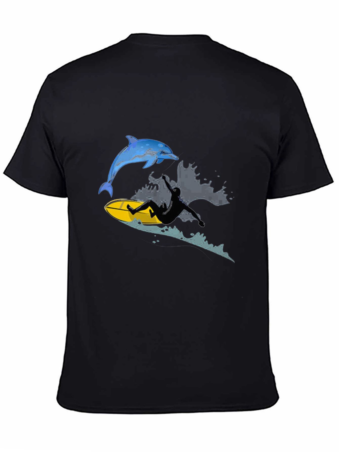 Surfing Dolphin Graphic Tee