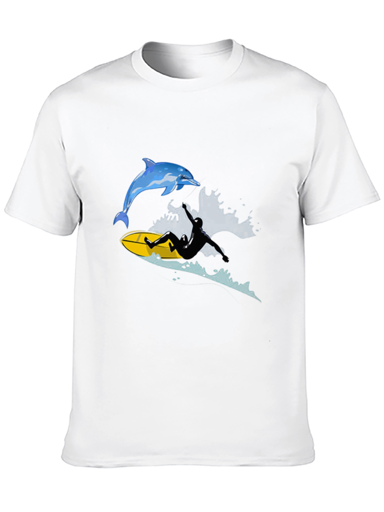 Surfing Dolphin Graphic Tee
