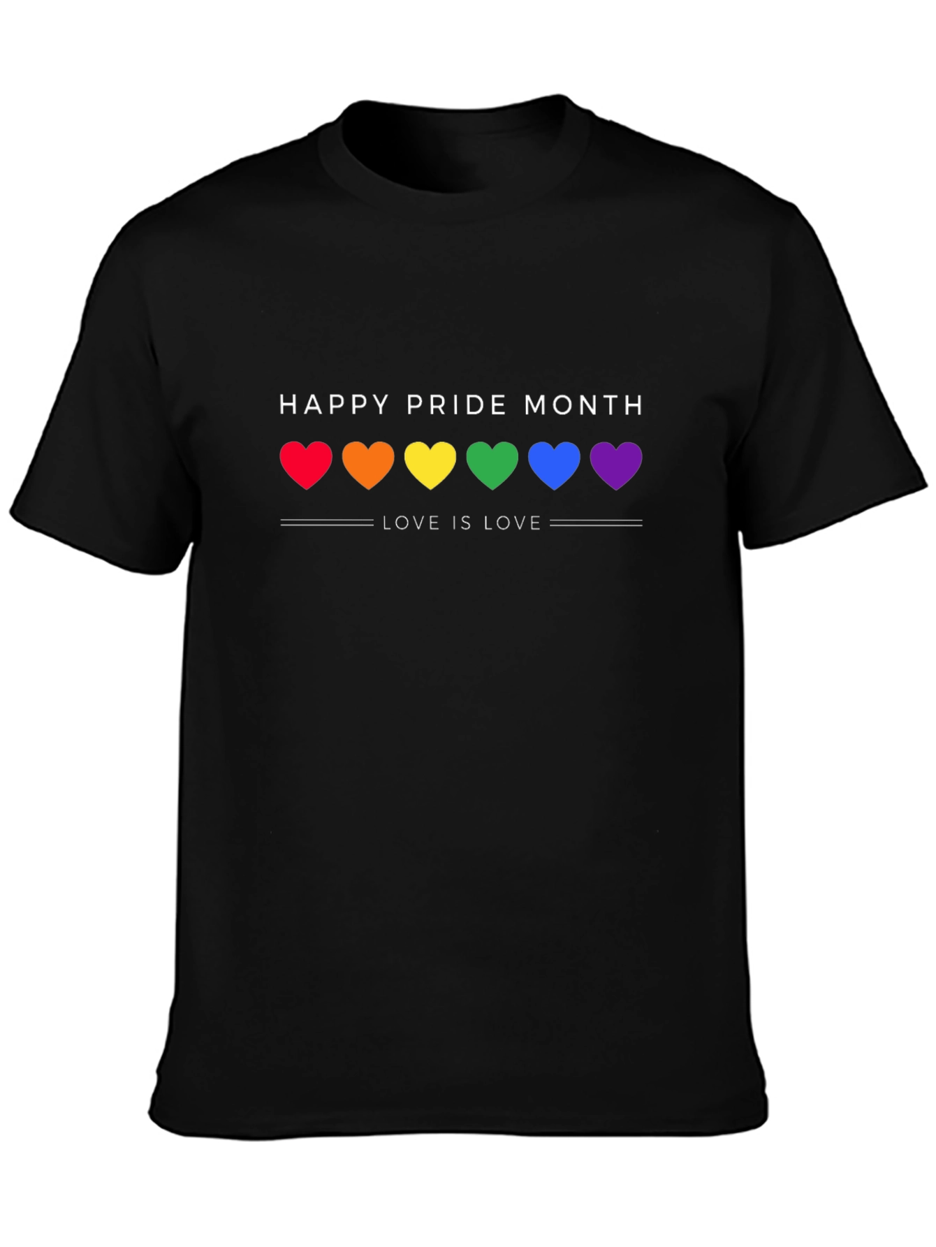 Happy Pride Month Love is Love T-Shirt
