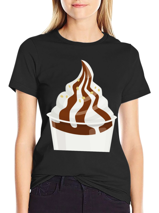 Dessert T-Shirt - Creamy Soft Serve Graphic Tee