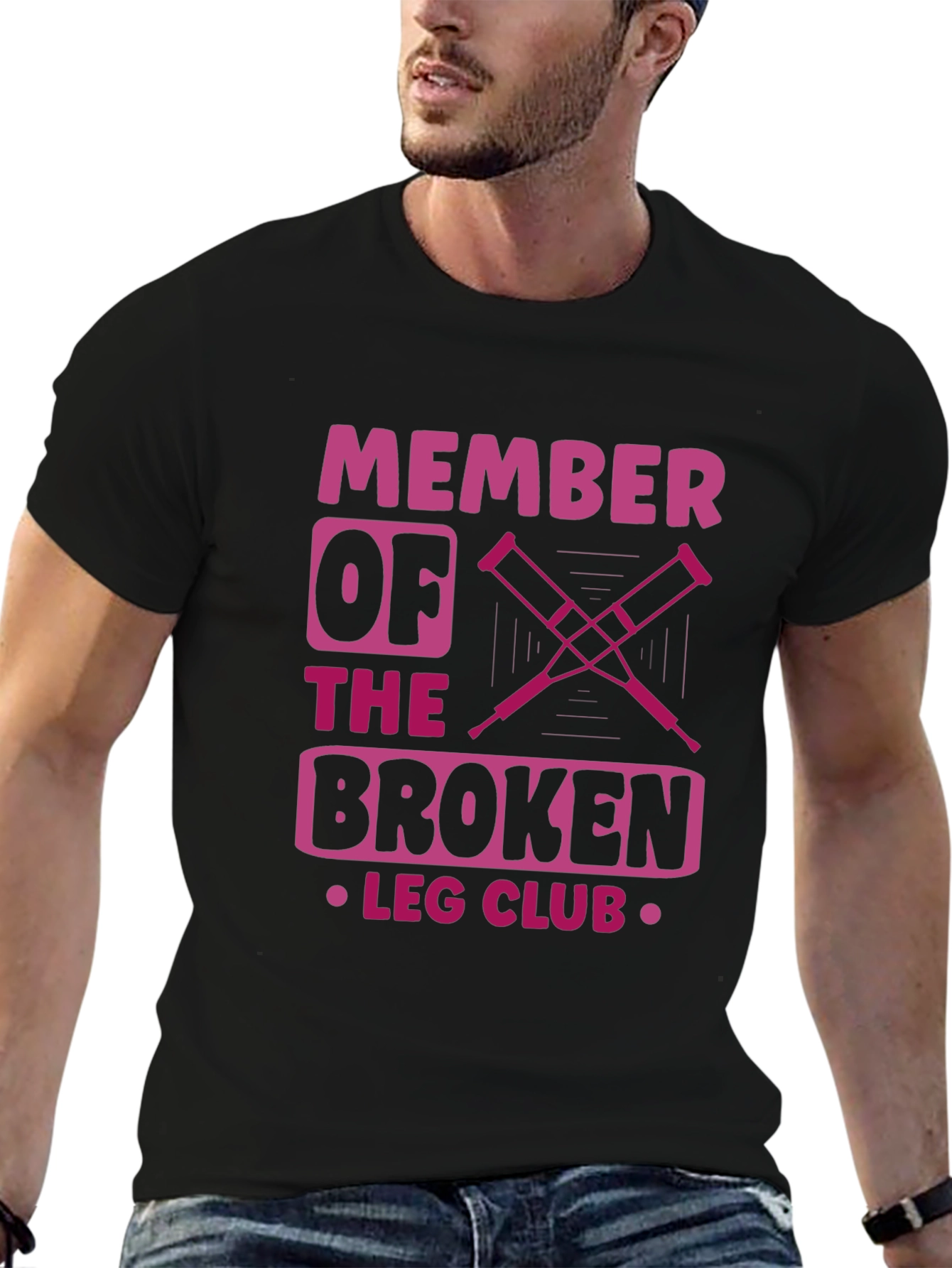 Member of The Broken Leg Club T-Shirt