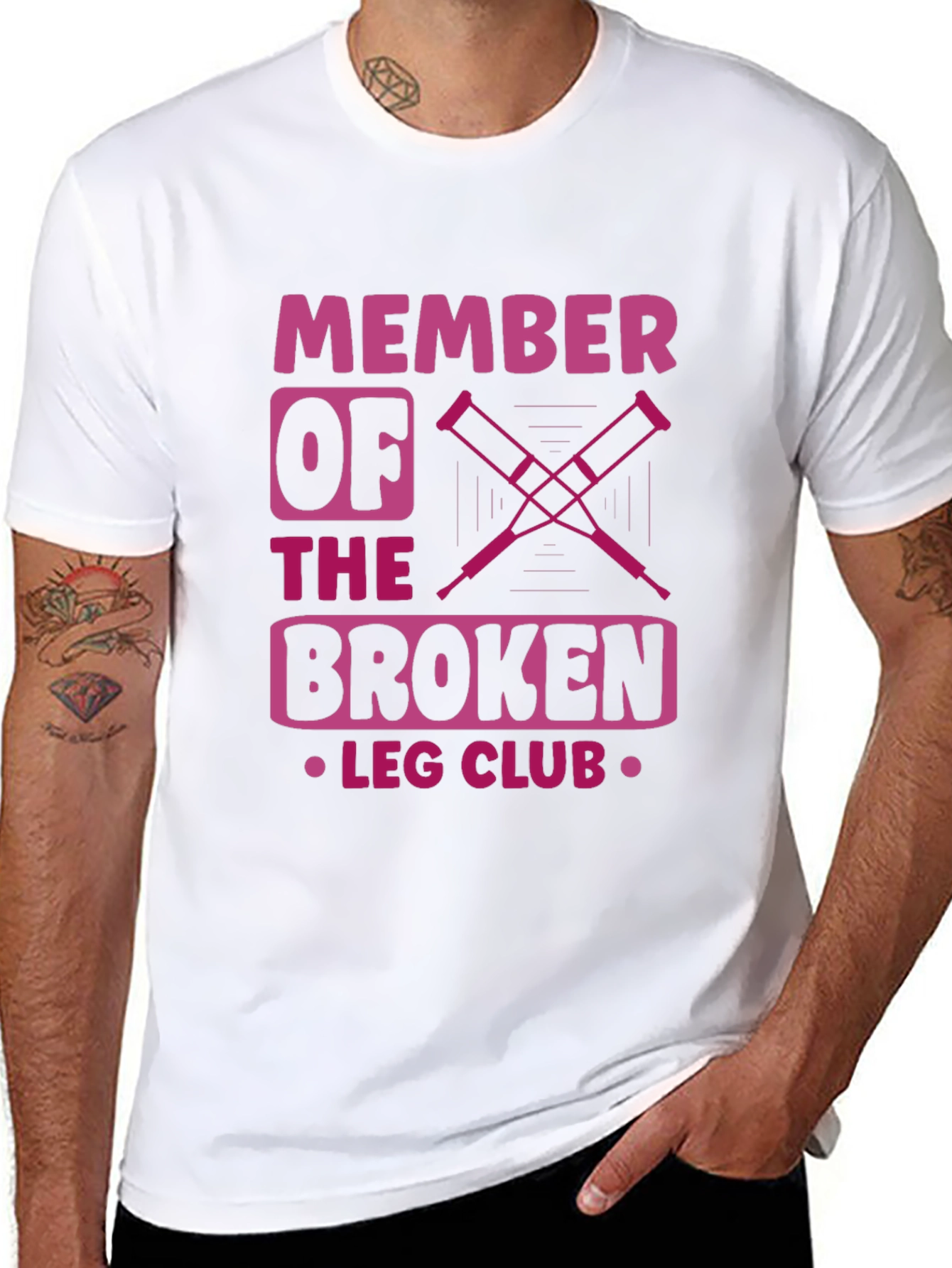 Member of The Broken Leg Club T-Shirt