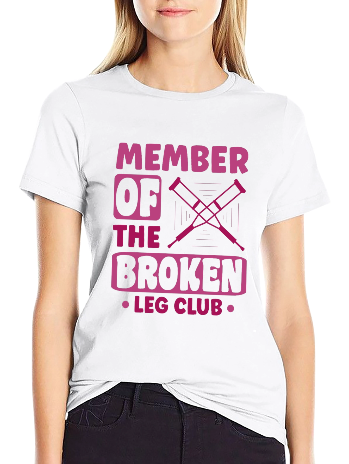 Member of The Broken Leg Club T-Shirt