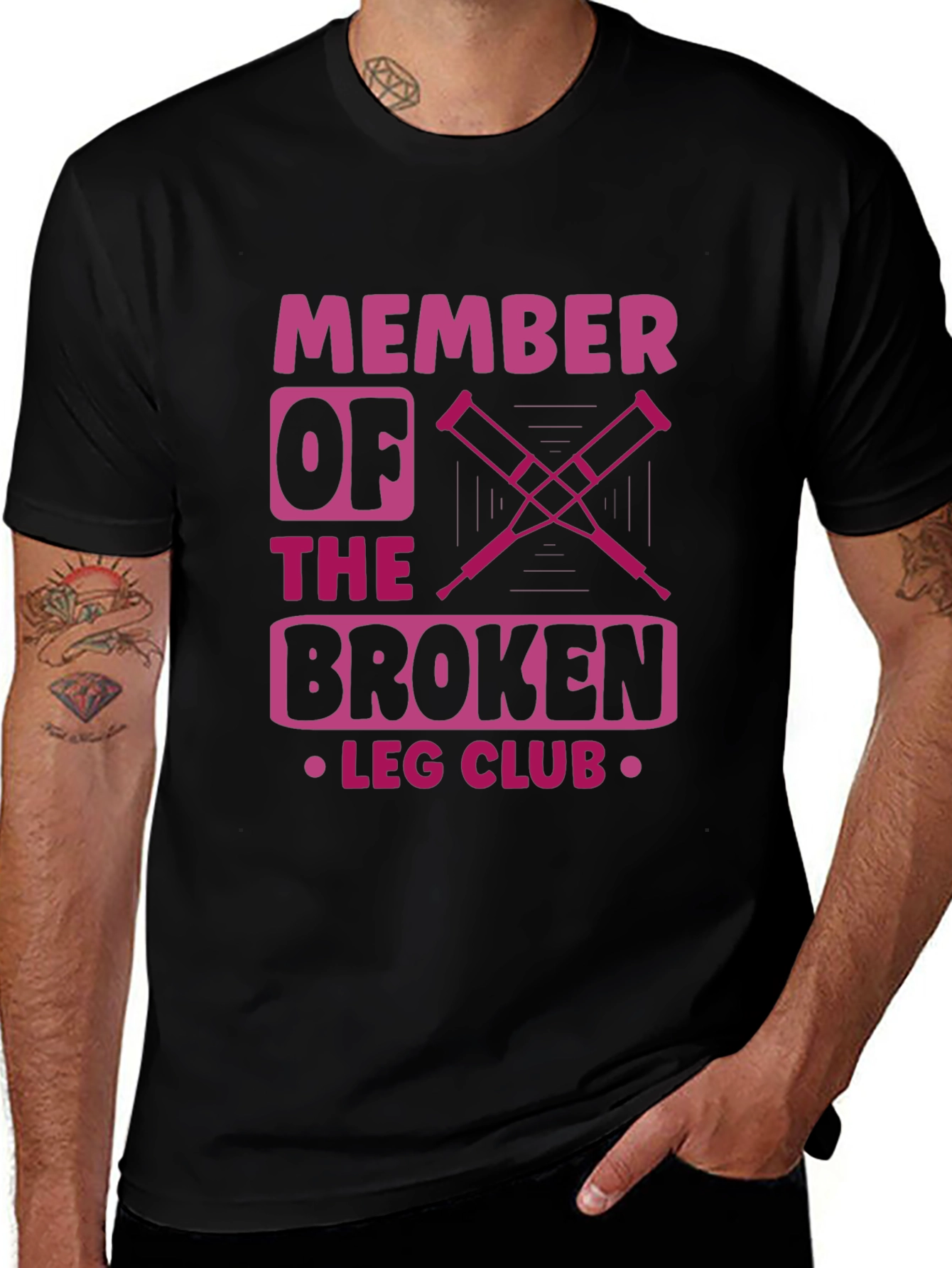 Member of The Broken Leg Club T-Shirt